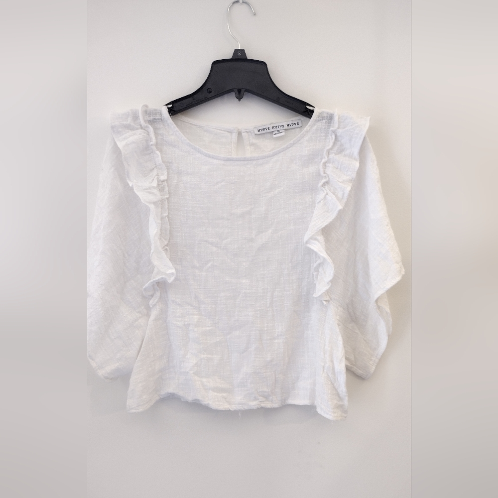 HYFVE White Flowy Top